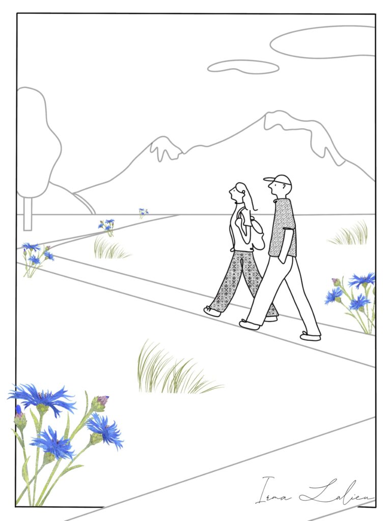 Samen het pad bewandelen